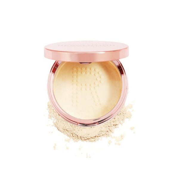Revolution Conceal & Fix Setting Powder – Light Yellow New - Picture 2 of 6